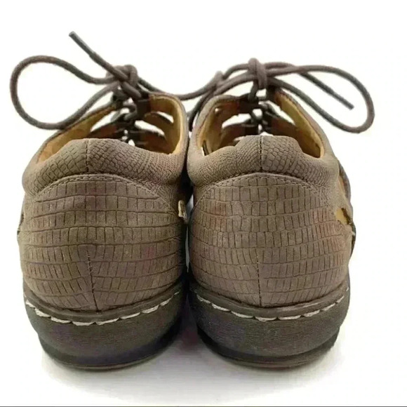 Natural soul flats sz  7 37 Beatrice brown leather - Picture 4 of 12